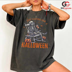 Waiting For Halloween Bones T-Shirt Unisex Funny Spooky Season Lover Gift