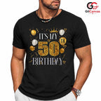 50th Birthday Party Tee Shirt Unisex Fun Celebration Gift Idea For Him Or Her