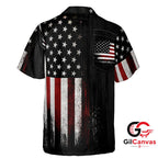 American Flag Hawaiian Shirt For Independence Day Unisex Patriotic Apparel