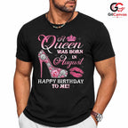 August Birthday Queen T-Shirt Unisex Stylish Celebration Gift Idea For Her
