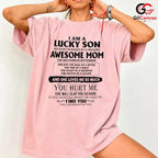 Awesome Mom September T-Shirt Unisex Witch Wolf Warrior Family Birthday Gift