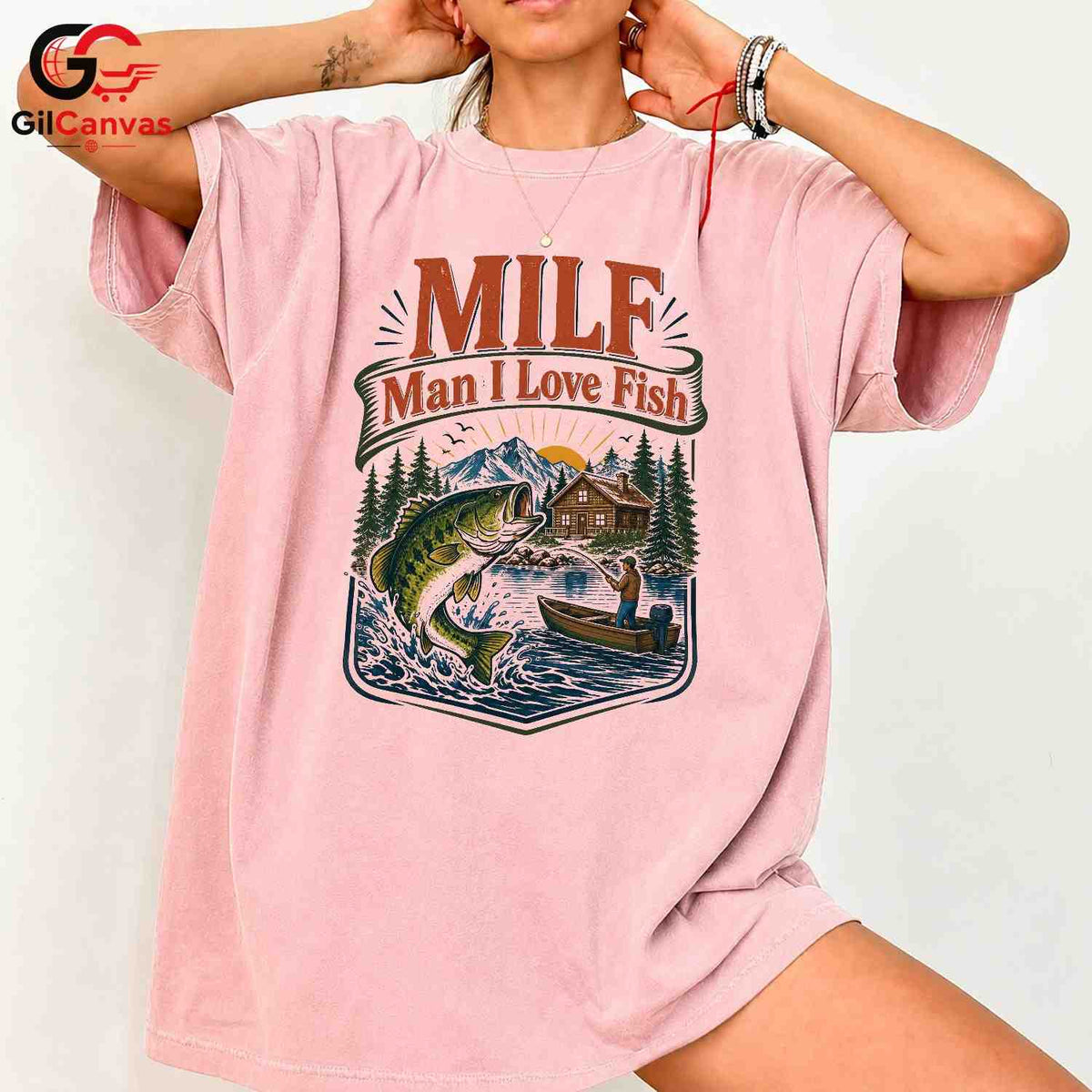 Bass Fishing Lover T-Shirt Men Women Fathers Day Perfect Angler Graphic Tee
