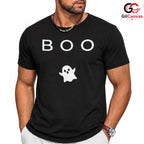 Boo Ghost Halloween Tee Shirt Unisex Spooky Event Gift Idea Kids And Adults