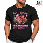 Cancer Queen Birthday T-Shirt Unisex Special Day Celebration Gift For Women