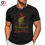 Cause A Kerfuffle Frog T-Shirt Unisex Fun Adventure Wear Humorous Graphic Shirt