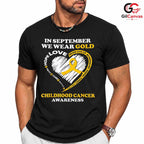 Childhood Cancer Event Tee Shirt Unisex September Awareness Support Gift Kids