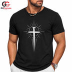 Christian Cross Graphic Tee Religious Apparel Custom Design Men Women Shirt