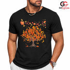 Colorful Fall Tree T-Shirt Unisex Autumn Nature Lover Enthusiast Perfect Gift
