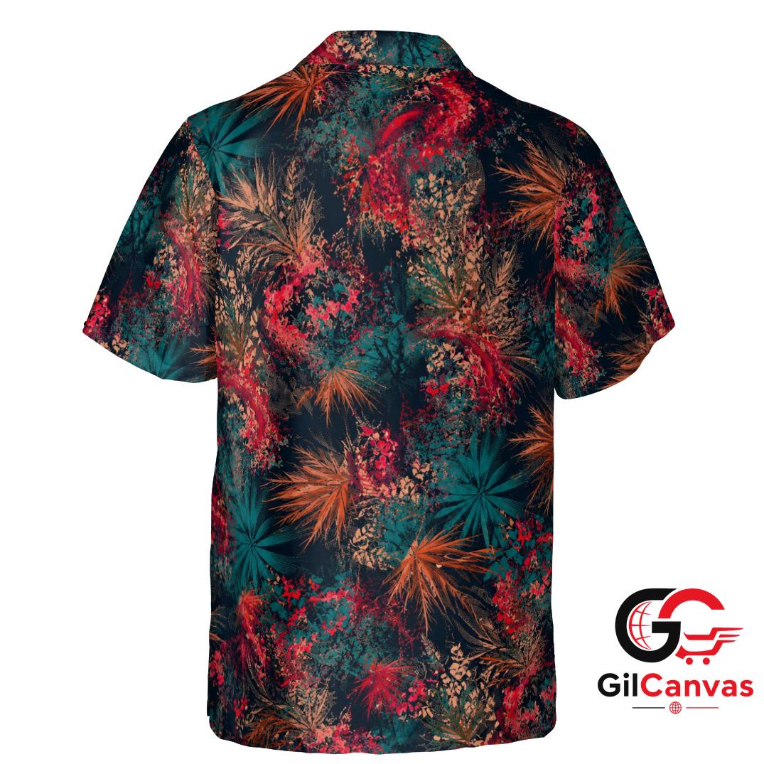 Colorful Island Hawaiian Shirt For Unisex Summer Events Beachwear Vibes