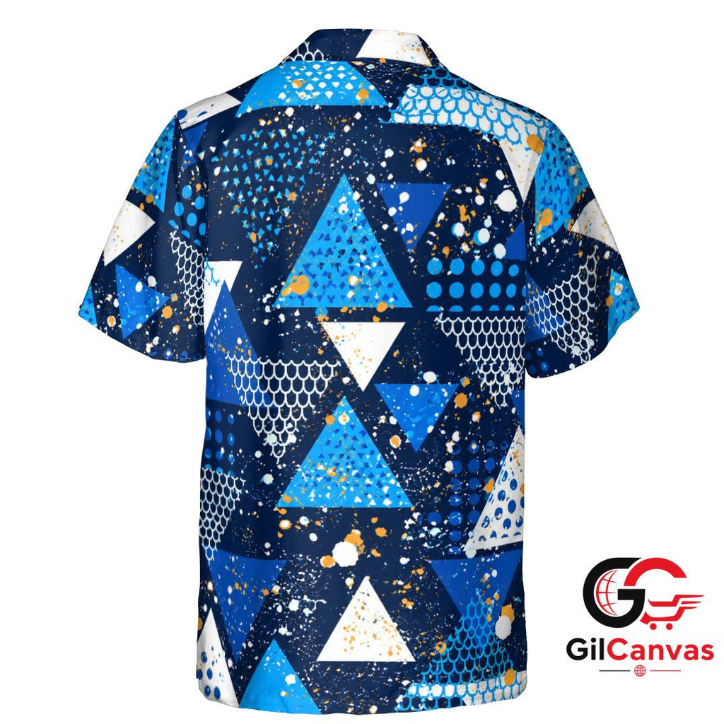 Colorful Shapes Hawaiian Shirt Perfect Summer Beach Parties Unisex Apparel