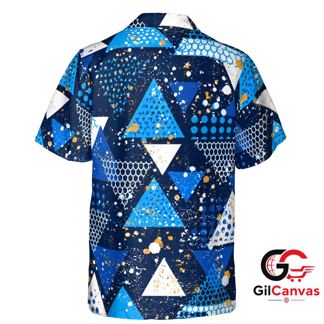 Colorful Shapes Hawaiian Shirt Perfect Summer Beach Parties Unisex Apparel