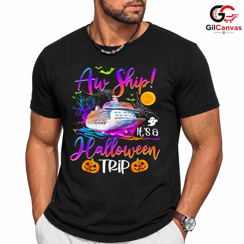 Cruise Squad Halloween Tee Shirt Unisex Aw Ship Fun Trip Gift For Lovers
