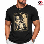 Custom Dalmatian Dog T-Shirt Pet Lover Owner Unisex Graphic Casual Apparel