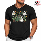 Cute Ghost Plant Lover Tee Shirt Unisex Spooky Botanical Gardening Gift Idea