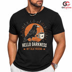 Dark Raven Coffee T-Shirt Hello Darkness Unique Gift Idea For Men Women Tee