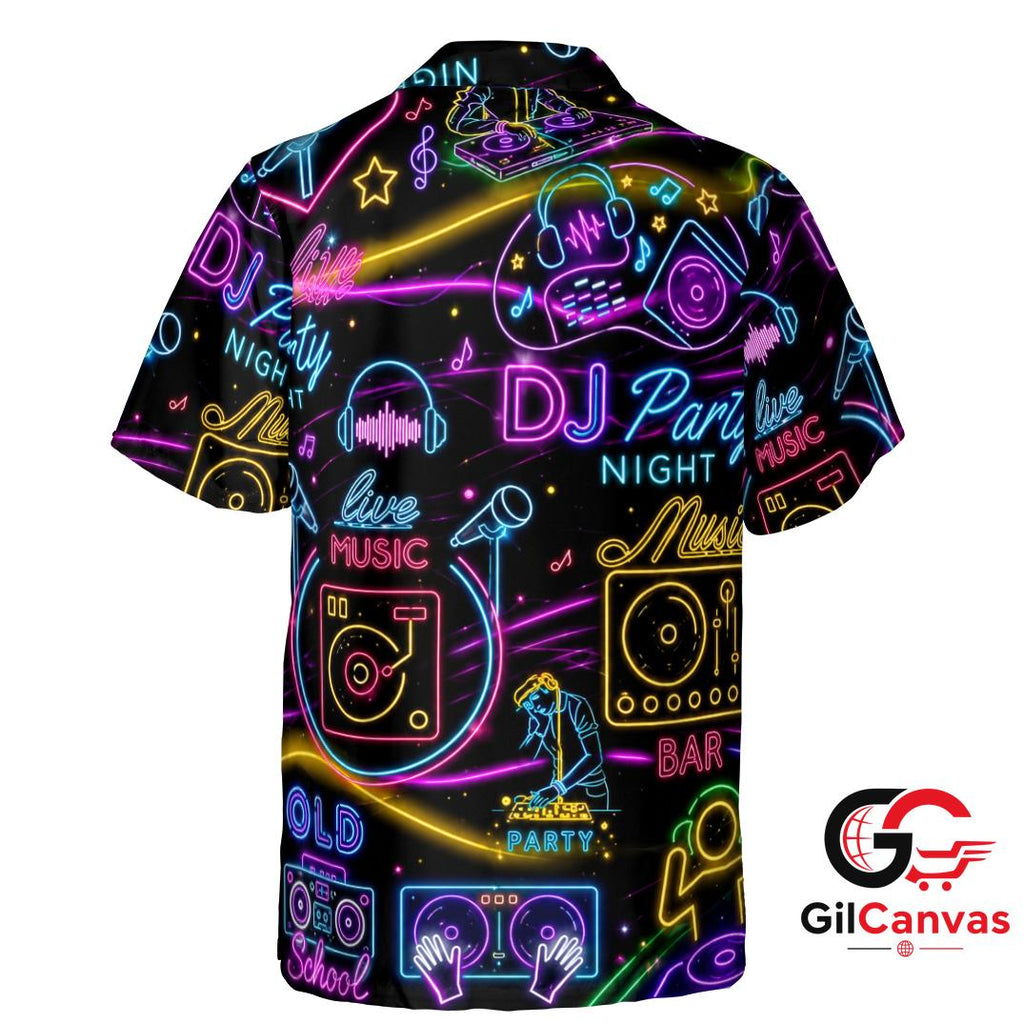 DJ Music Lover Hawaiian Shirt For Night Out Unisex Party Summer Vibes Vibe