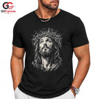 Easter Christ Portrait Shirt Faith Based Religious Apparel Men Women Apparel