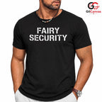 Fairy Security Costume Tee Shirt Unisex Spooky Halloween Party Gift Teens Adults