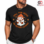 Fall For Jesus Ghost Fall Tee Unisex Cute Halloween Christian Gift For All