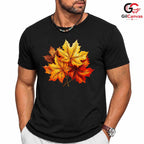 Fall Leaves Nature Lover Shirt Unisex Cozy Autumn Celebration Gift For All