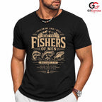 Fishers Of Men Christian T-Shirt Faithful Angler Gift Unisex Graphic Apparel