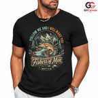 Fishers Of Men Fishing T-Shirt Inspirational Christian Unisex Graphic Apparel