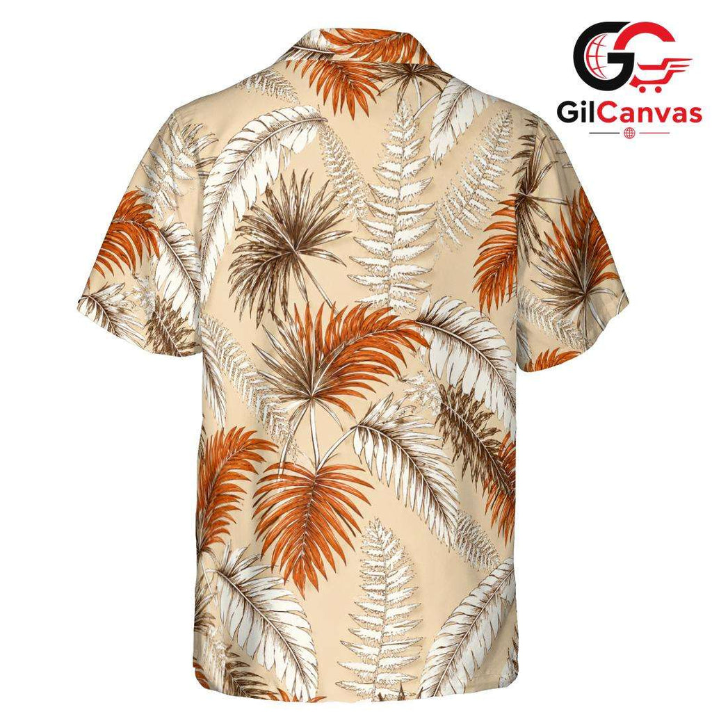 Flora Print Beach Hawaiian Tee, Men Fun Casual Wear for Summer Beach Party