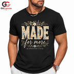 Floral Made For More T-Shirt Ephesians Christian Faith Women Men Graphic Tee