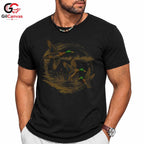 Flying Ducks Wildlife T-Shirt Men Women Outdoor Enthusiast Nature Graphic Tee