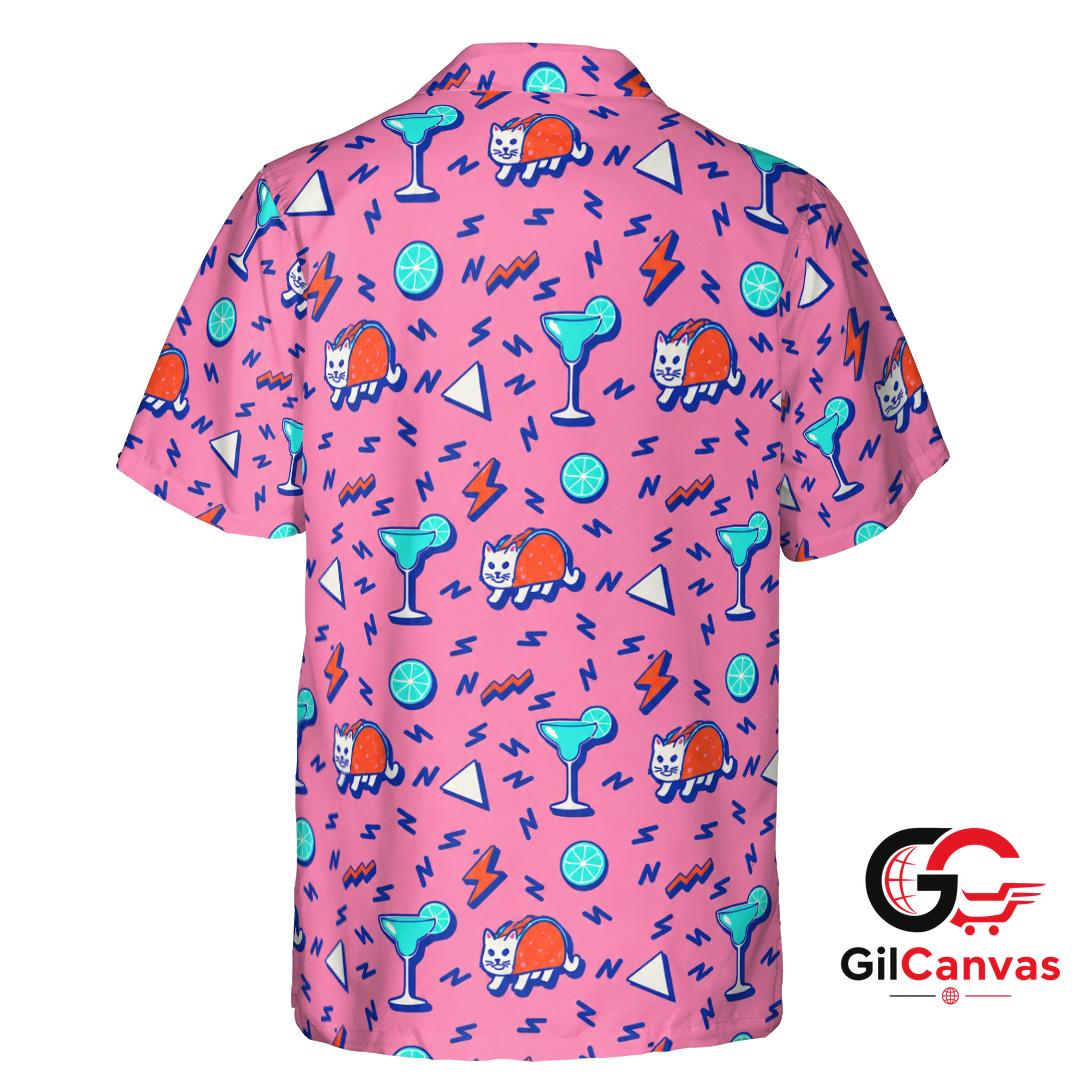 Fun Animal Tee Hawaiian Shirt For Summer Party Unisex Beach Vibes Apparel