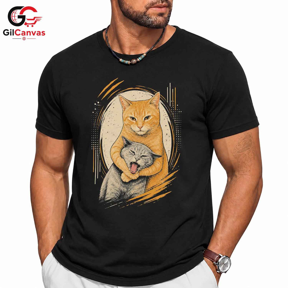 Funny Cat Awareness T-Shirt Men Women Cute Feline Graphic Pet Lover Fun Shirt