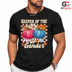 Funny Gender Reveal T-Shirt Unisex Cute Baby Shower Party Event Gift Friends