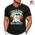 Funny Ghost Spooky Tee Shirt Unisex Perfect Halloween Season Gift For Adults