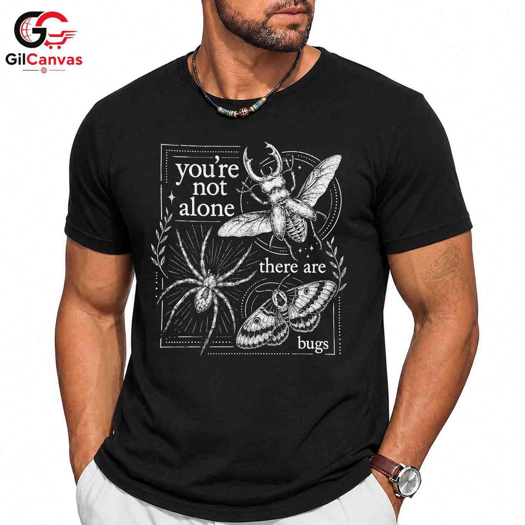 Funny Insect Nature T-Shirt Unisex Spider Moth Lover Entomology Graphic Shirt