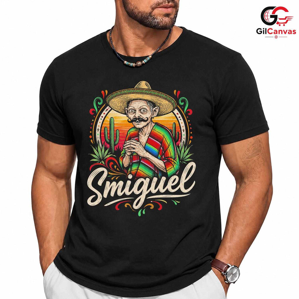 Funny Mexican Cave Troll T-Shirt Cinco De Mayo Humorous Unisex Graphic Apparel