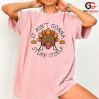 Funny Turkey Dinner T-Shirt Unisex Humorous Thanksgiving Holiday Adult Gift