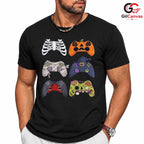 Gaming Controller Spooky T-Shirt Unisex Fun Halloween Gamer Gift Idea For Kids