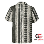 Geometric Print Hawaiian Shirt For Unisex Summer Vacation Tropical Apparel