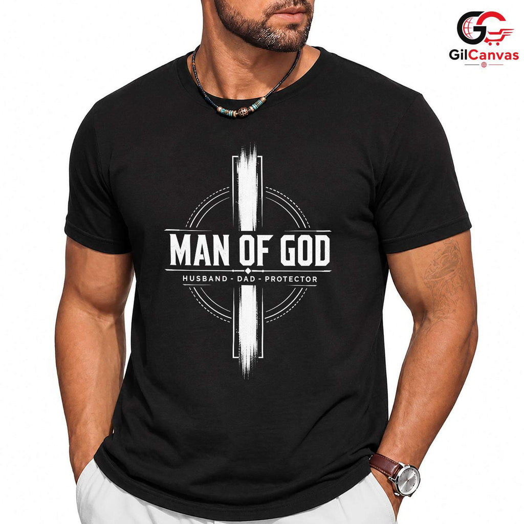 God Themed Custom Print T-Shirt Christian Holiday Gift Unisex Casual Wear