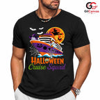 Halloween Cruise Squad Tee Shirt Unisex Spooky Trip Gift For Kids And Adults