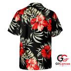 Hibiscus Flower Hawaiian Shirt Perfect For Beach Parties Unisex Summer Vibe