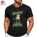 Humorous Nature Frog T-Shirt Men Women Perfect Casual Wear Animal Graphic Shirt