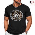 Leo Zodiac Astrology Tee Shirt Unisex Event Birthday Gift Idea For Fans