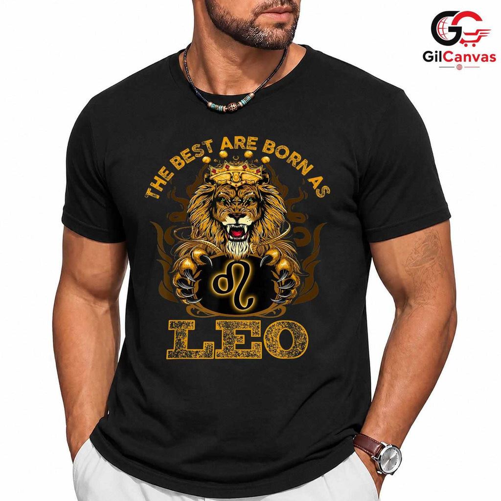Leo Zodiac Lover Tee Shirt Unisex Astrology Birthday Gift Idea For Him Her