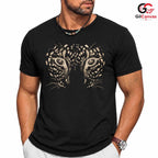 Leopard Eye Wild Cat Tee Shirt Animal Lover Unisex Graphic Fashion Apparel
