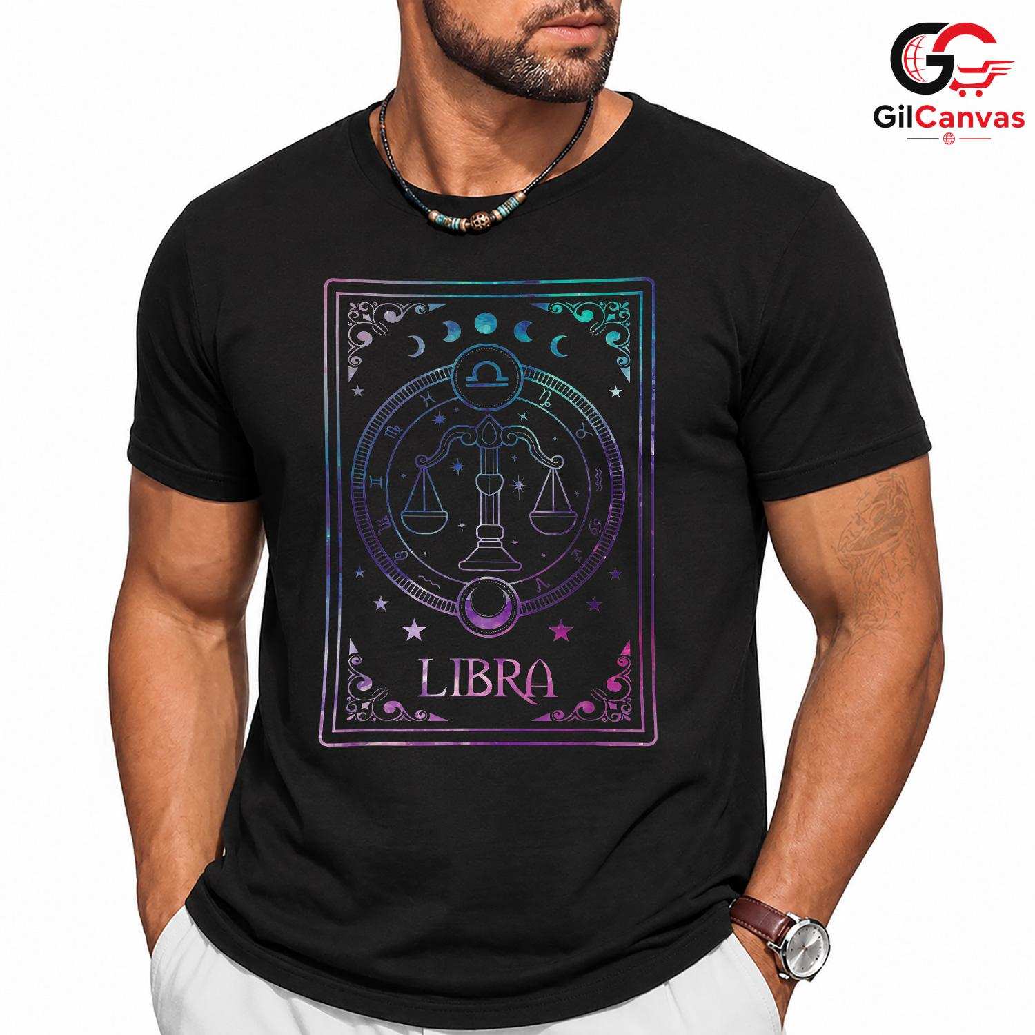 Libra Zodiac Sign Event Shirt Unisex Perfect Astrology Birthday Gift For Fans