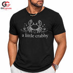 Little Crabby Summer T-Shirt Beach Vacation Humor Women Apparel Unisex Tee
