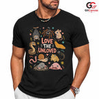 Love The Unloved Animal T-Shirt Cute Wildlife Nature Unisex Graphic Apparel