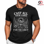 Mountain Scenery Faith T-Shirt Nature Outdoor Lover Unisex Custom Apparel