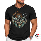 Nature Landscape Adventure T-Shirt Summer Travel Explorer Unisex Graphic Apparel